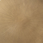 Zuo Mavro Accent Table Brass