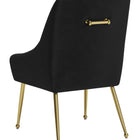 Zuo Maxine Dining Chair Black & Gold