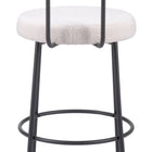 Zuo Blanca Barstool (Set of 2) Ivory