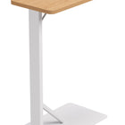 Zuo Pebble Side Table White