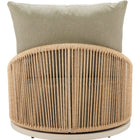 Zuo Cabana Swivel Chair Multicolor