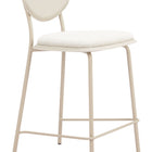 Zuo Zeal Counter Stool (Set of 4) Light Gray