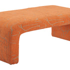 Zuo Nendo Bench Abstract Orange