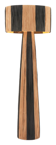 Zuo Gala Floor Lamp Black & Natural