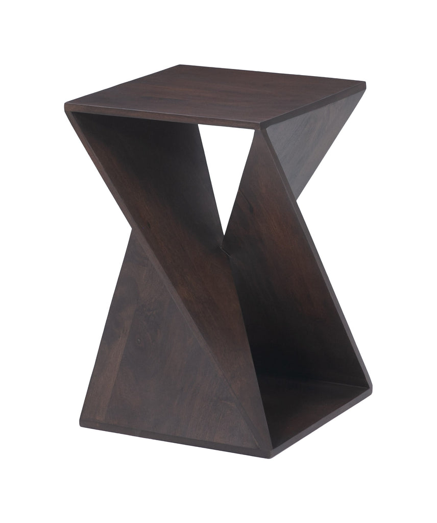 Zuo Alba Accent Table Walnut