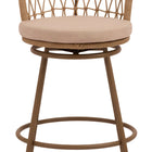 Zuo Islamorada Swivel Barstool Brown