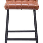 Zuo Pago Barstool (Set of 2) Brown
