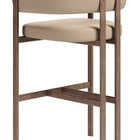 Zuo Ruge Barstool (Set of 2) Beige