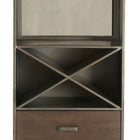 Zuo Hole Bar Cabinet Bronze