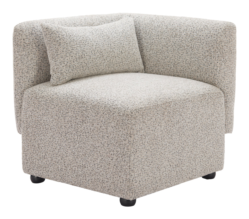 Zuo Simu Corner Chair Dune Greige