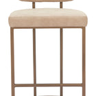 Zuo Velar Counter Stool (Set of 2) Beige