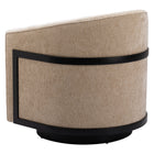 Zuo Hanko Swivel Chair Golden Beige