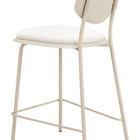 Zuo Zeal Counter Stool (Set of 4) Light Gray