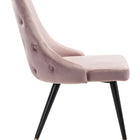 Zuo Piccolo Dining Chair (Set of 2) Pink