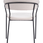 Zuo Josephine Dining Chair (Set of 2) Cream