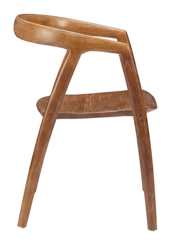 Zuo Ziran Dining Chair (Set of 2) Walnut