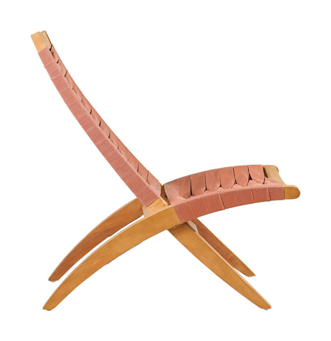 Zuo Rova Lounge Chair Terracotta