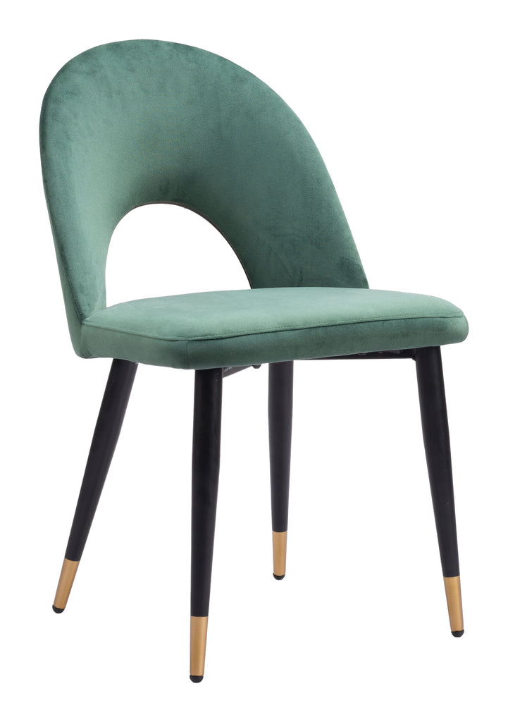 Zuo Menlo Dining Chair (Set of 2) Green