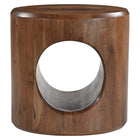 Zuo Cavo Side Table Brown