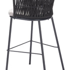 Zuo Freycinet Barstool (Set of 2) Black