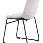 Zuo Smart Dining Chair (Set of 2) Ivory