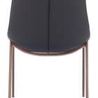 Zuo Magnus Dining Chair (Set of 2) Black & Walnut