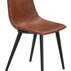 Zuo Daniel Dining Chair (Set of 2) Vintage Brown