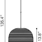 Zuo Paradise Ceiling Lamp Gray