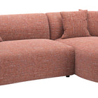 Zuo Venezia Chaise Sectional Brown