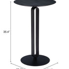 Zuo Derry Counter Table Black