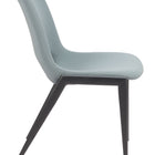 Zuo Desi Armless Dining Chair (Set of 2) Azure Gray