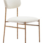 Zuo Sydhavnen Dining Chair Cream & Gold