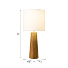 Zuo Woonari Solar Table Lamp Brown