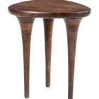 Zuo Spiker Side Table Walnut