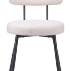 Zuo Blanca Dining Chair (Set of 2) Ivory