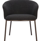Zuo Essen Dining Chair Black & Bronze