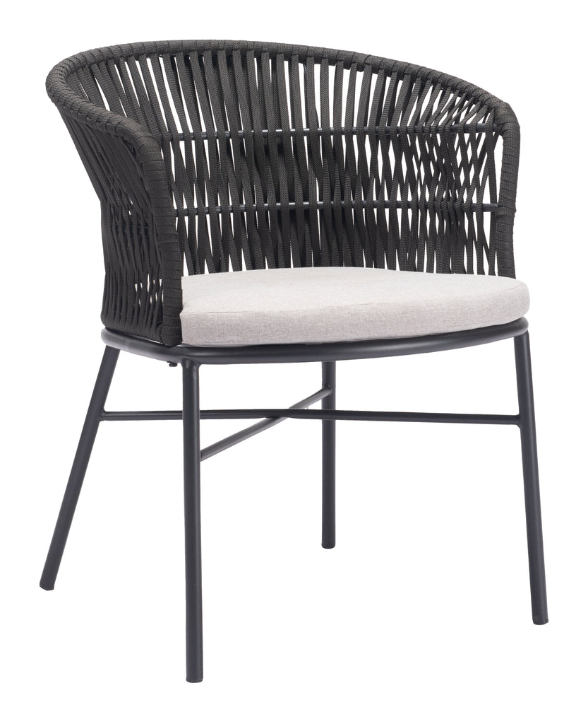 Zuo Freycinet Dining Chair (Set of 2) Black