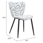 Zuo Prestige Dining Chair (Set of 2) White