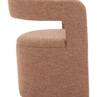 Zuo Atria Accent Chair & Ottoman Tawny Brown