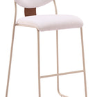 Zuo Meadow Barstool (Set of 4) Cloud White