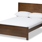 Baxton Studio Catalina Modern Classic Mission Style Brown-Finished Wood Full Platform Bed