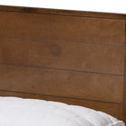 Baxton Studio Catalina Modern Classic Mission Style Brown-Finished Wood Full Platform Bed