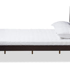 Baxton Studio Catalina Modern Classic Mission Style Dark Brown-Finished Wood Full Platform Bed