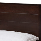 Baxton Studio Catalina Modern Classic Mission Style Dark Brown-Finished Wood Full Platform Bed