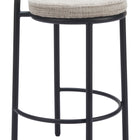 Zuo Sisal Counter Stool (Set of 2) Beige Tweed