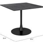 Zuo Molly Dining Table Black