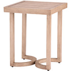 Zuo Leto Side Table Brown