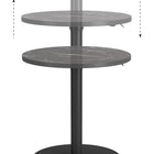 Zuo Mule Adjustable Bar Table Black