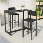 Zuo Iska Barstool (Set of 2) Black