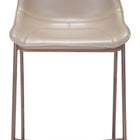 Zuo Magnus Counter Stool (Set of 2) Brown & Walnut